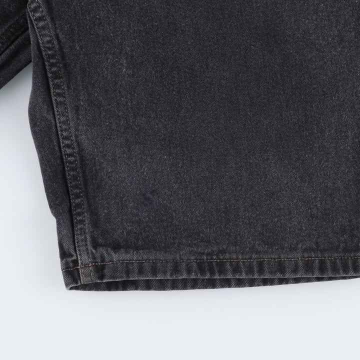 Tommy Hilfiger TOMMY HILFIGER JEANS Black denim shorts short pants men's w34 unknown black type Vintage Second Hand