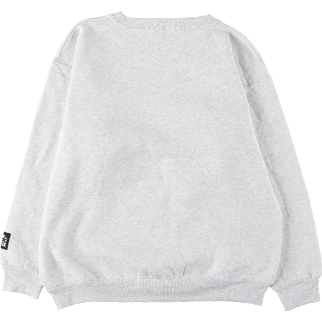 90'S Starter NFL Pittsburgh Steelers Printed Sweatshirt Trainer Made in USA Men's L Vintage cotton gray type Vintage Second Hand