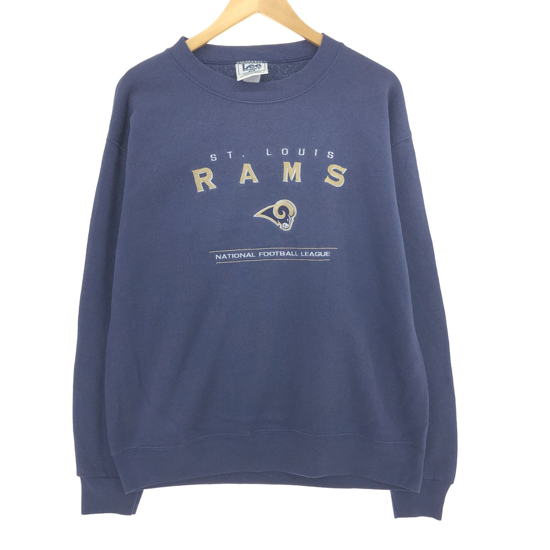 90'S Lee NFL ST. LOUIS RAMS Sweatshirt, Men's M, Vintage /eaa451357