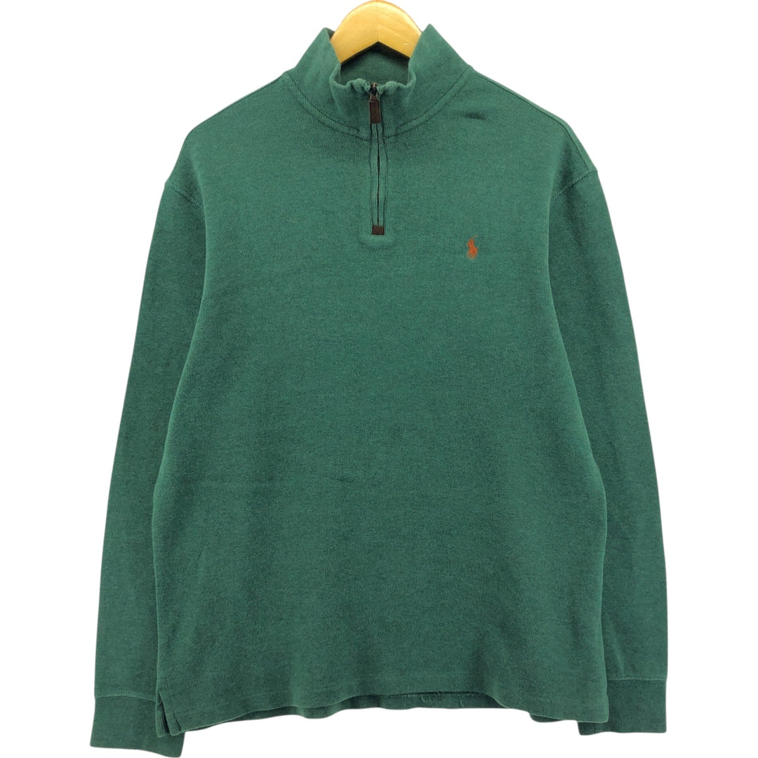 Ralph Lauren POLO by Ralph Lauren Half-Zip Sweatshirt, Men's M size / eaa451363