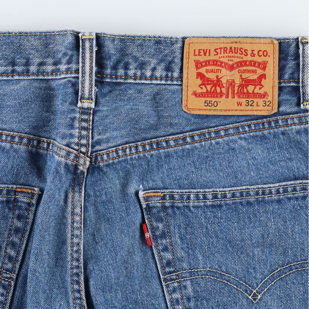 Levi's 550 tapered denim pants for men, w33 / eaa451381