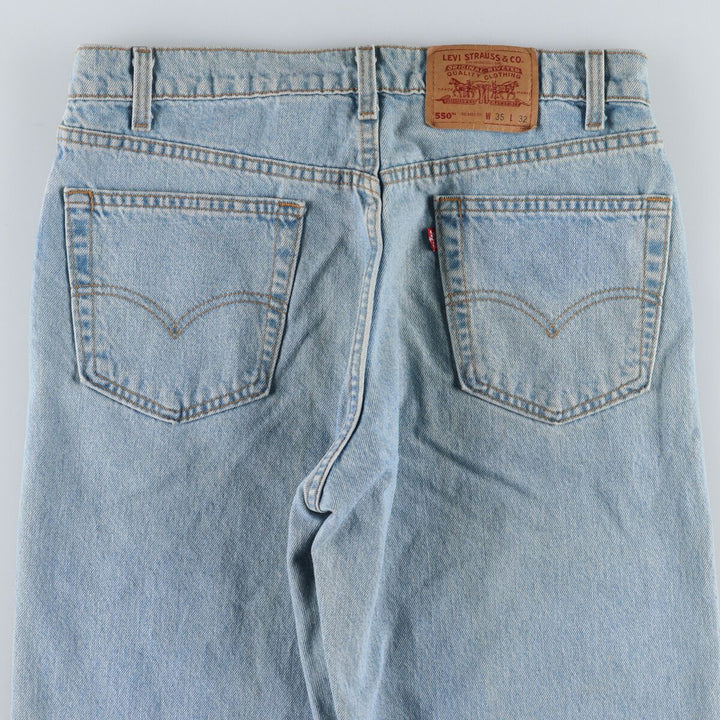 90'S Levi's 550 Relaxed Fit Tapered Denim Pants Made in USA Men's W34 Vintage /eaa451382