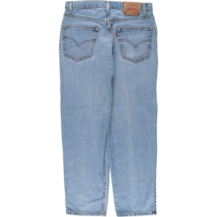 Levi's 550 tapered denim pants for men, size w34 / eaa451384