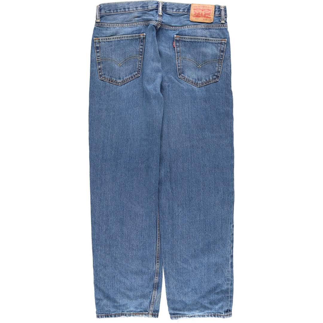 Levi's 550 tapered denim pants for men, w35 / eaa451388