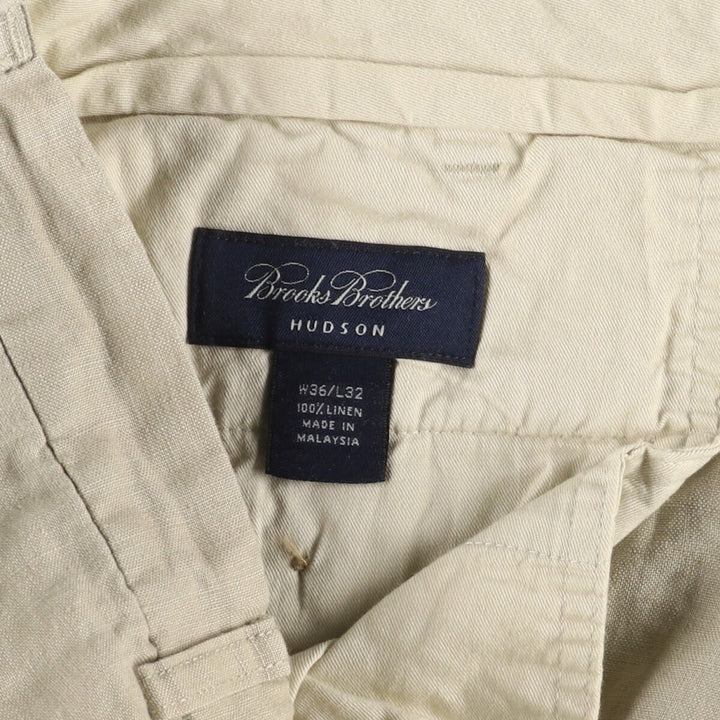 Brooks Brothers HUDSON Linen Pants Slacks Men's W36 / eaa451393