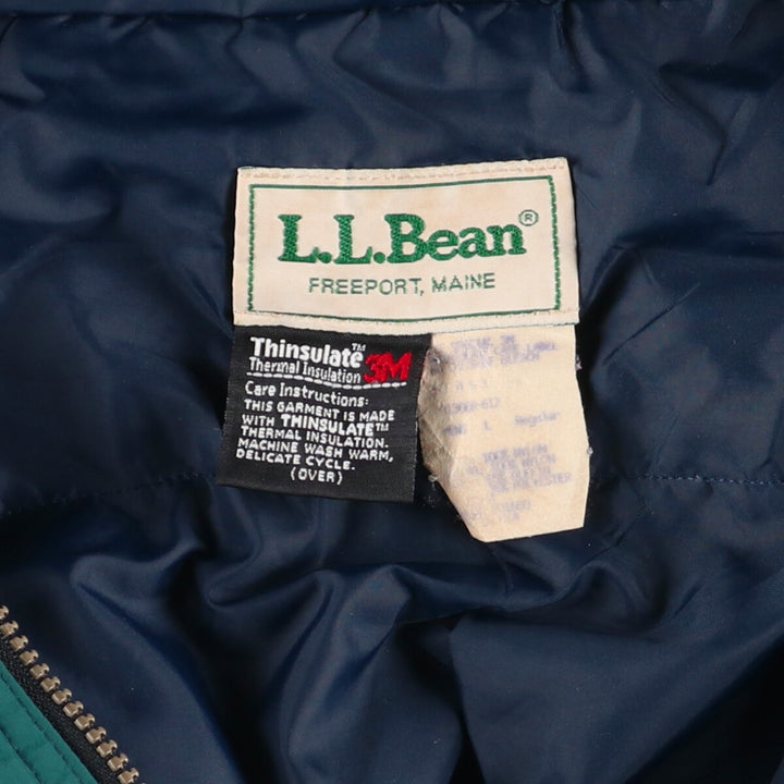 80'S LLBean Padded Anorak Parka Puffer Jacket Made in USA Men's L Size Vintage /eaa451441