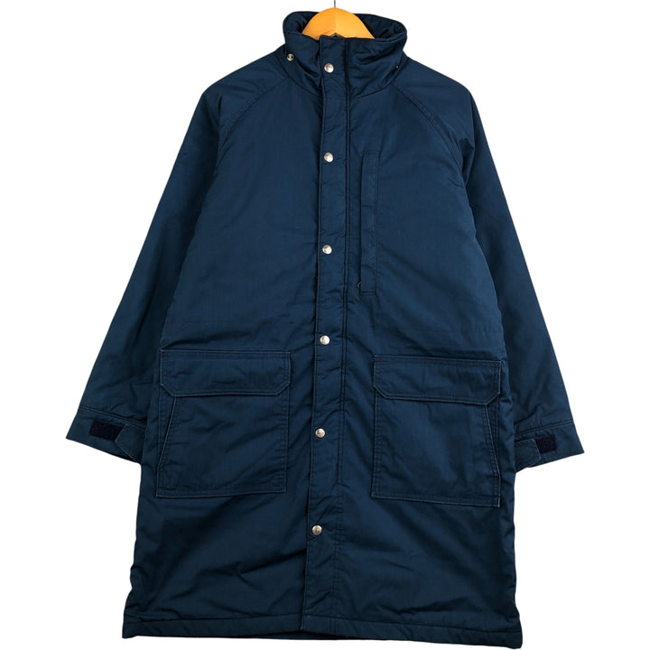 Vintage LL Bean padded mountain jacket, shell jacket, and puffer jacket from the 1970'S and 1980s, size L, women's. polyester navy blue type Vintage Second Hand