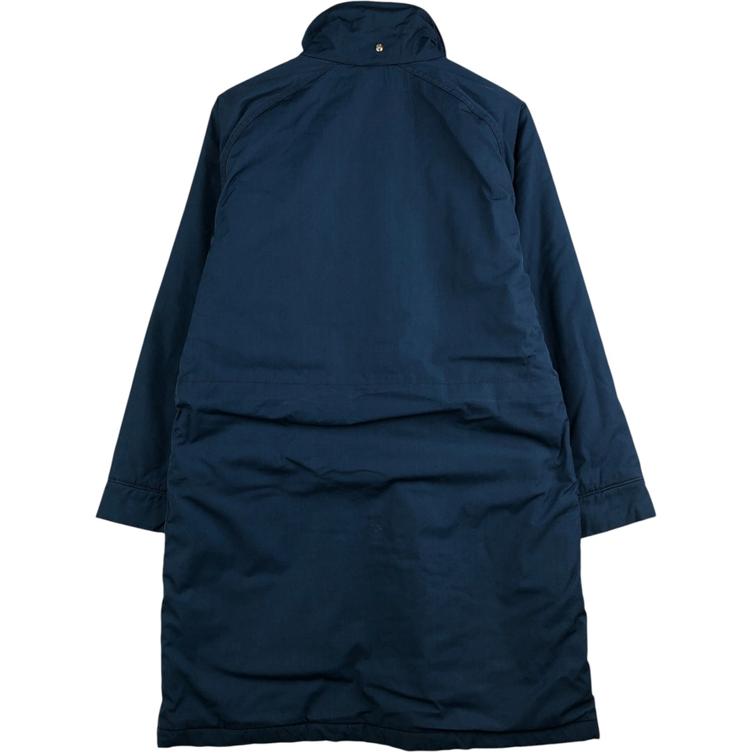 Vintage LL Bean padded mountain jacket, shell jacket, and puffer jacket from the 1970'S and 1980s, size L, women's. polyester navy blue type Vintage Second Hand