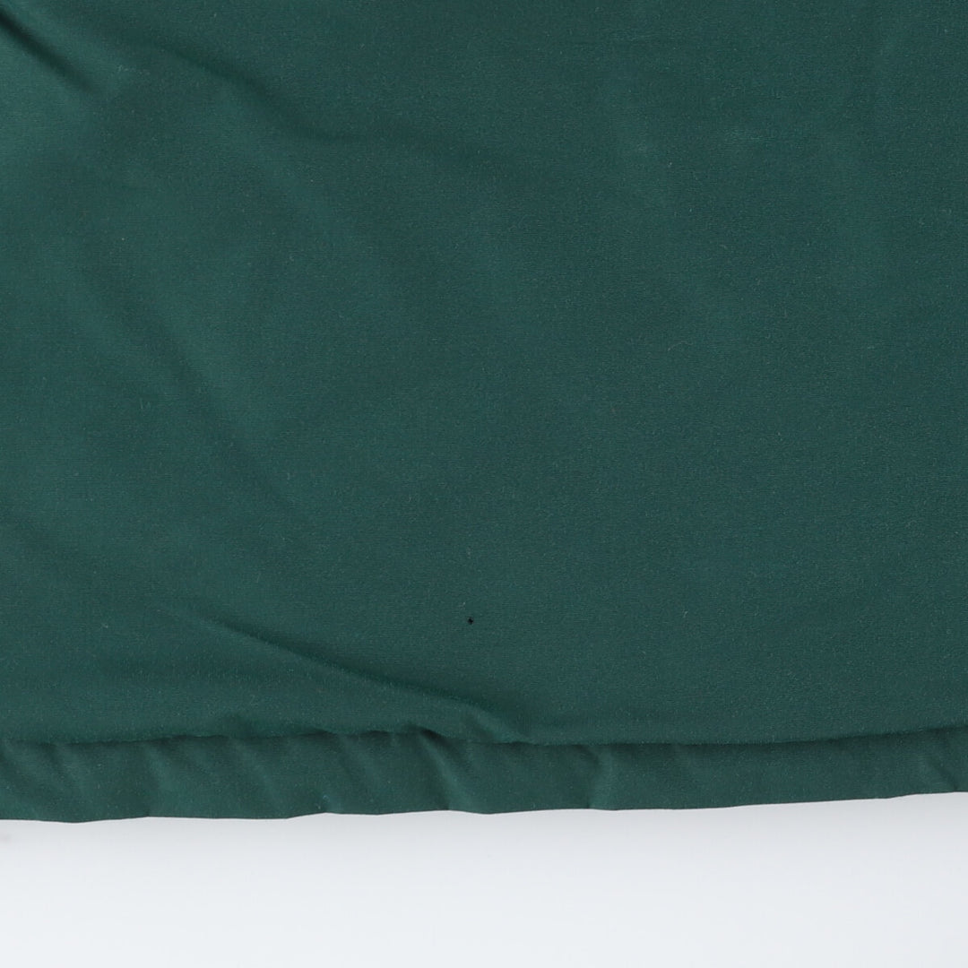 80'S LLBean Mountain Parka Shell Jacket Made in USA Men's L Size Vintage Nylon Green type dark green Vintage Second Hand