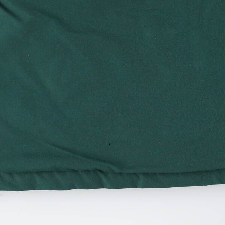 80'S LLBean Mountain Parka Shell Jacket Made in USA Men's L Size Vintage Nylon Green type dark green Vintage Second Hand