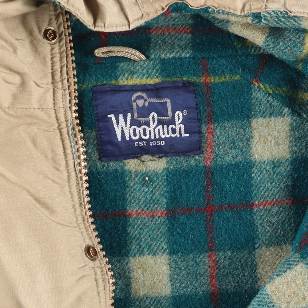 80'S WOOLRICH Patch Mountain Parka Shell Jacket Men's L Size Vintage /eaa451523