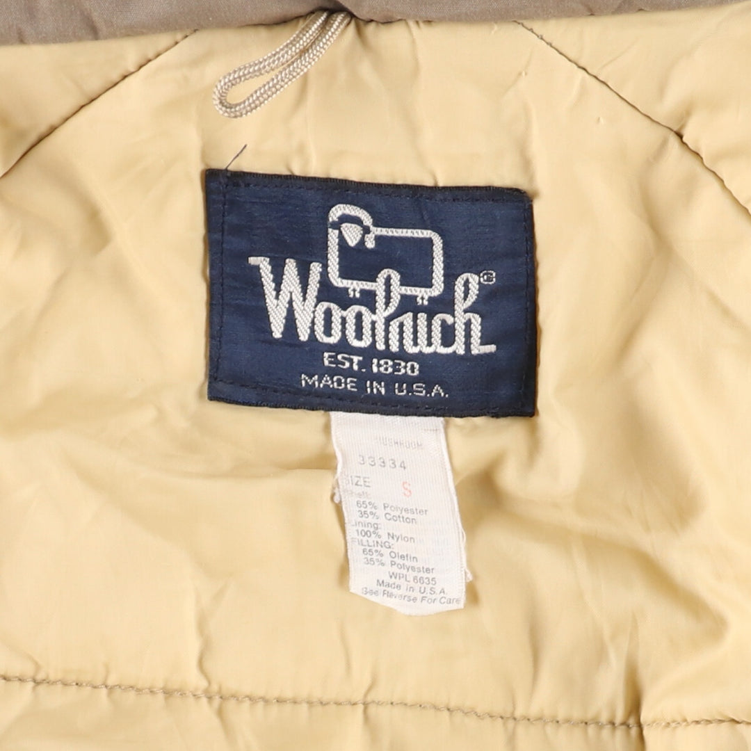 80'S Woolrich padded mountain parka, shell jacket, puffer jacket, made in USA, men's size S, vintage /eaa451595