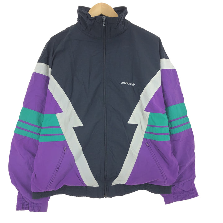 80s-90'S Adidas Trefoil Logo Windbreaker Men's L Vintage / eaa451606