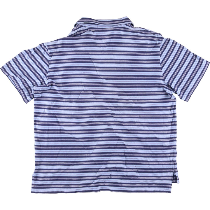 Ralph Lauren POLO by Ralph Lauren Multi-border open collar short sleeve border polo shirt Men's XL /eaa451643