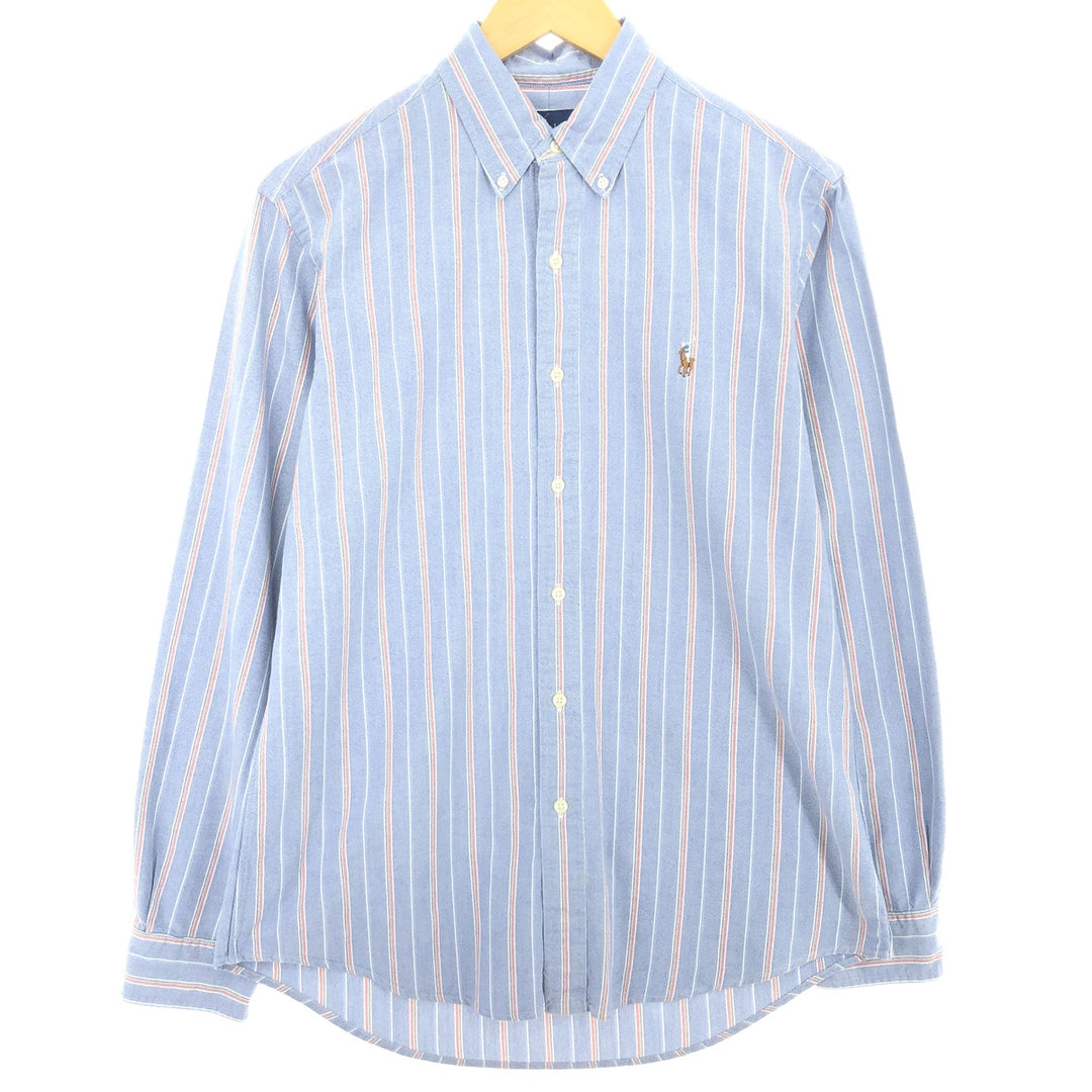 Ralph Lauren CUSTOM FIT Multi-Stripe Long Sleeve Button-Down Striped Shirt Men's M /eaa451811