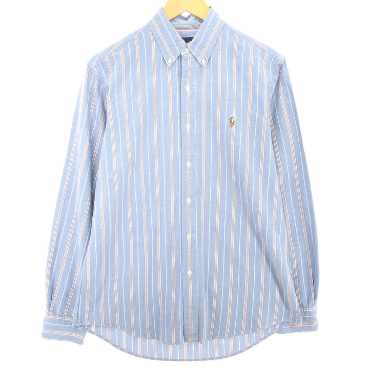 Ralph Lauren CUSTOM FIT Multi-Stripe Long Sleeve Button-Down Striped Shirt Men's M /eaa451811