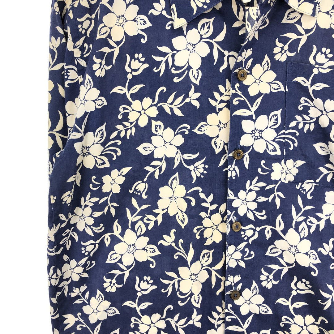 Patagonia 52541 All-over Botanical Pattern Open Collar Hawaiian Aloha Shirt Men's M /eaa451885