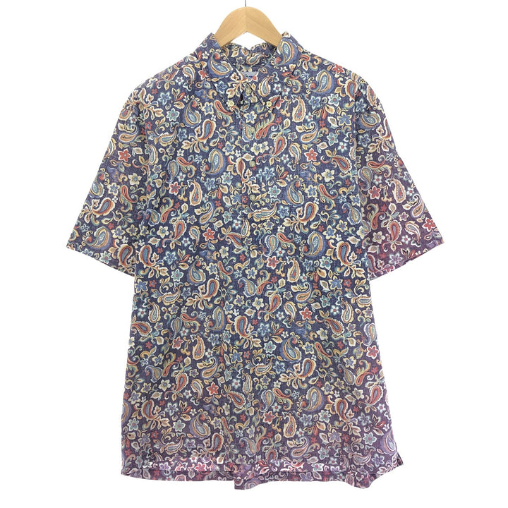 90'S Reyn Spooner Swimsuit Tag Bikini Tag All-Over Print Pullover Button-Down Hawaiian Aloha Shirt XL Men's XL /eaa451897