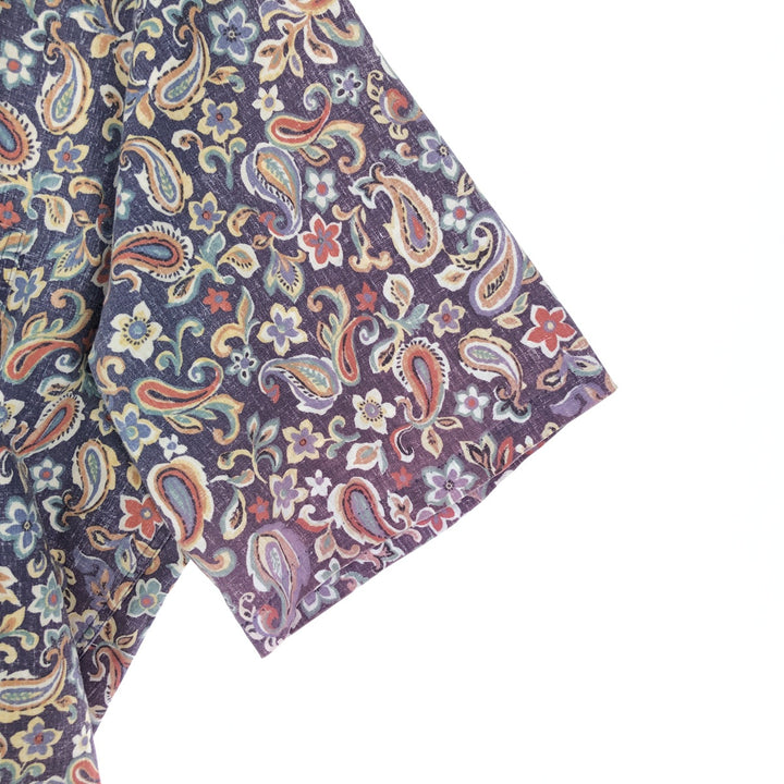 90'S Reyn Spooner Swimsuit Tag Bikini Tag All-Over Print Pullover Button-Down Hawaiian Aloha Shirt XL Men's XL /eaa451897