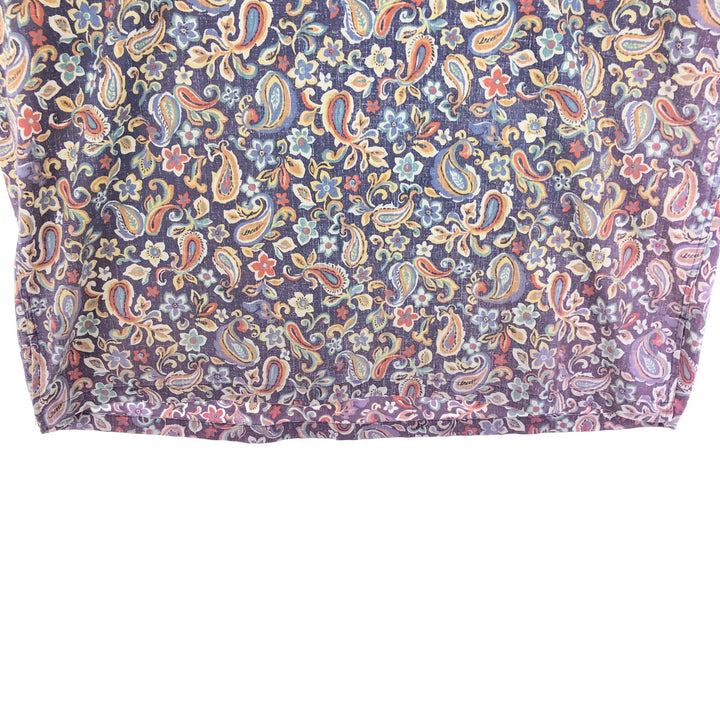 90'S Reyn Spooner Swimsuit Tag Bikini Tag All-Over Print Pullover Button-Down Hawaiian Aloha Shirt XL Men's XL /eaa451897