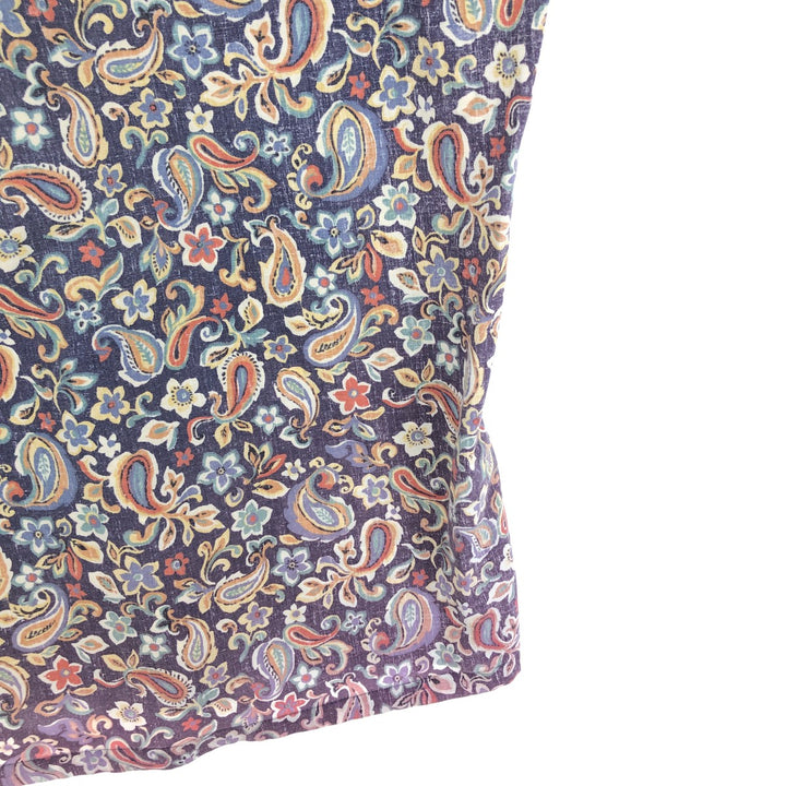 90'S Reyn Spooner Swimsuit Tag Bikini Tag All-Over Print Pullover Button-Down Hawaiian Aloha Shirt XL Men's XL /eaa451897