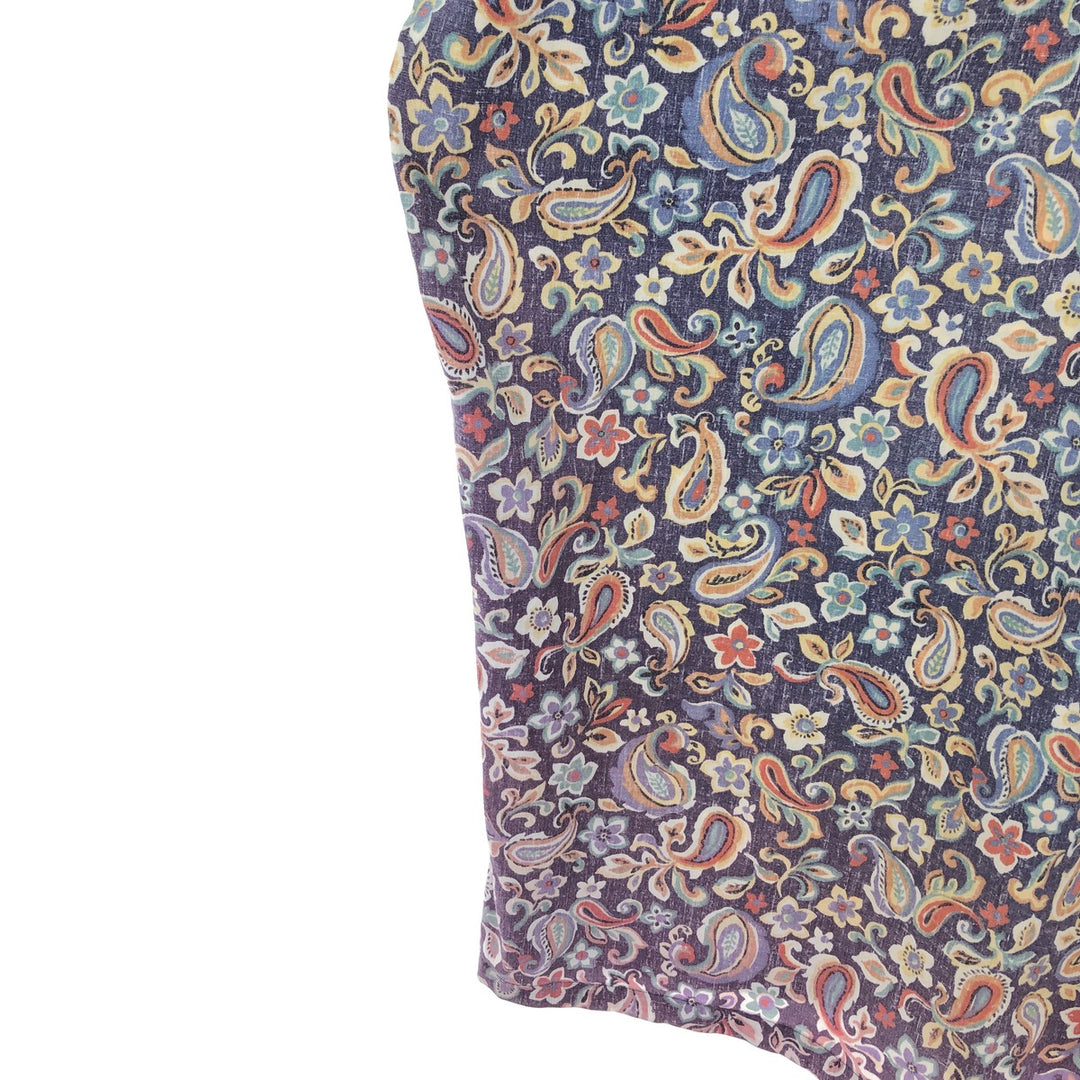 90'S Reyn Spooner Swimsuit Tag Bikini Tag All-Over Print Pullover Button-Down Hawaiian Aloha Shirt XL Men's XL /eaa451897