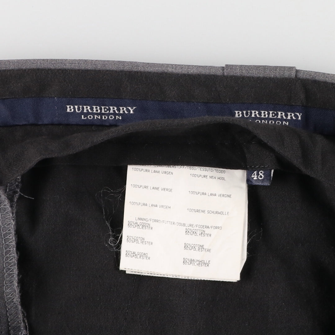 Burberry's LONDON Two-pleat wool pants slacks for men, equivalent to W37 / eaa451950