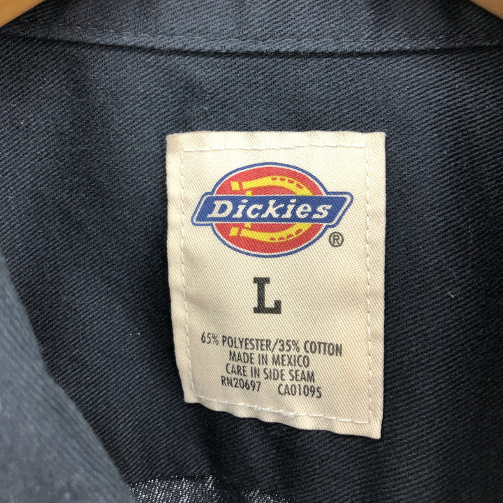 Dickies Short Sleeve Work Shirt Men's L /eaa451978