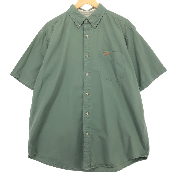 Carhartt Button-down short-sleeve work shirt, men's L /eaa451989