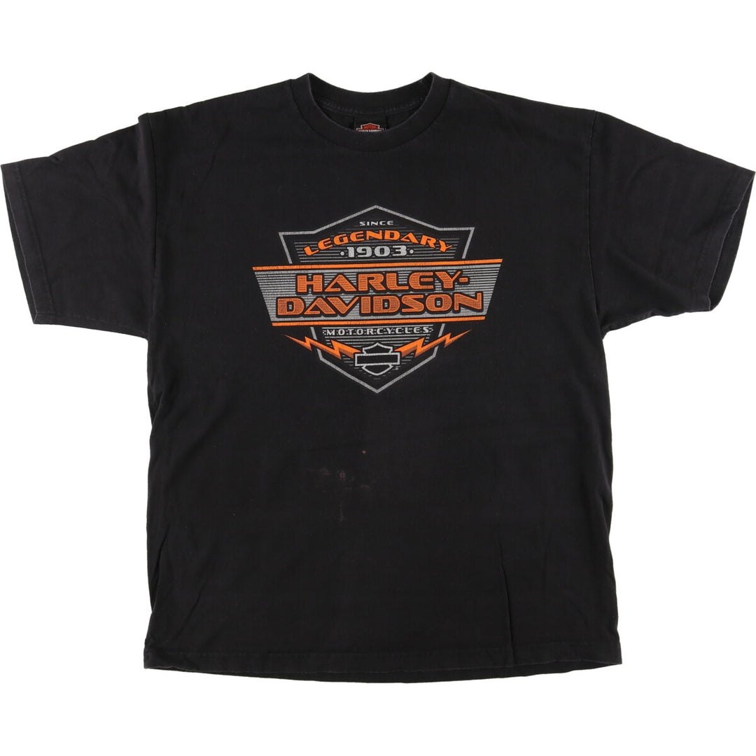 Harley-Davidson Motorcycle Bike T-shirt Men's XL /eaa452001