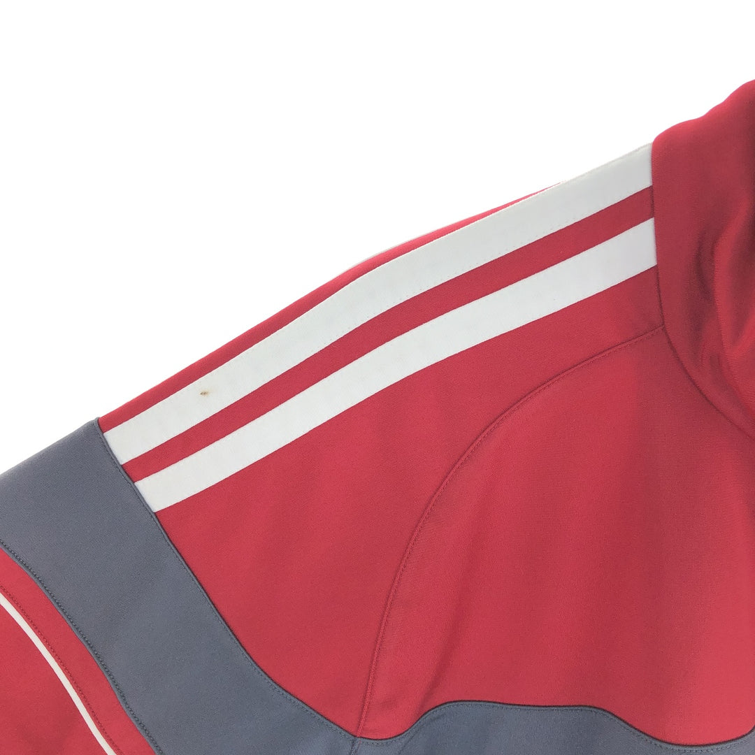 00'S adidas jersey track jacket men's XXL equivalent /eaa452015