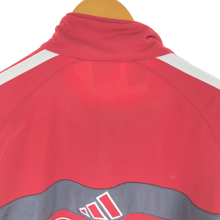 00'S adidas jersey track jacket men's XXL equivalent /eaa452015