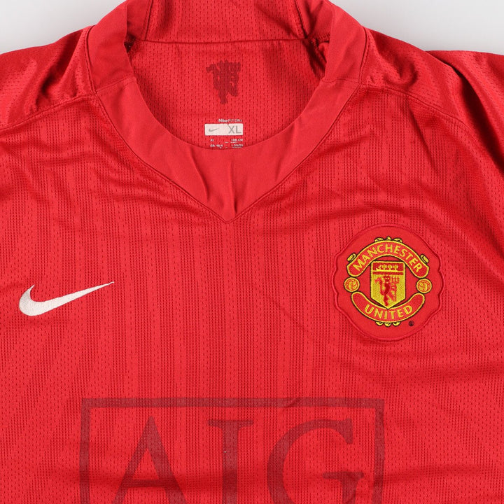 00'S Nike Premier League Manchester United FC Soccer Uniform Game Shirt Men's XL /eaa452053