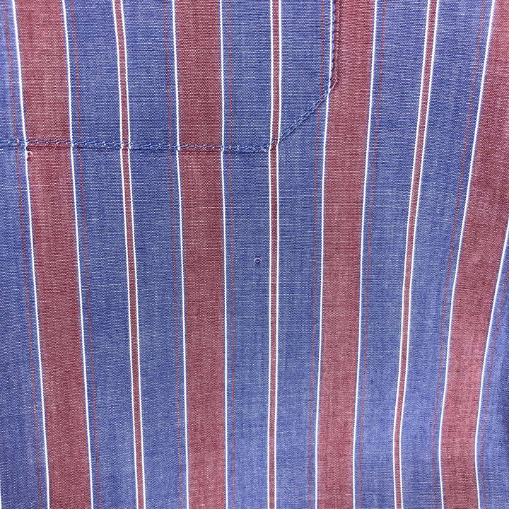 80'S LLBean Long Sleeve Button Down Striped Shirt Men's M Vintage /eaa452225