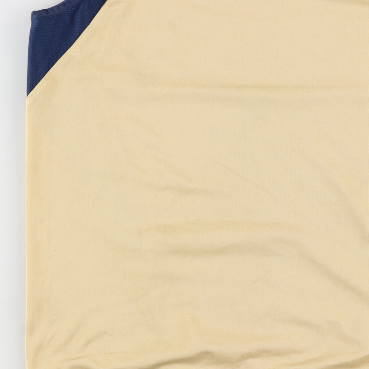 00'S Adidas OM Olympic Marseille Mesh Tank Top Game Shirt Men's L polyester Beige type Vintage Second Hand