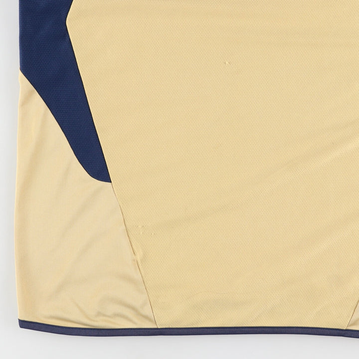 00'S Adidas OM Olympic Marseille Mesh Tank Top Game Shirt Men's L polyester Beige type Vintage Second Hand