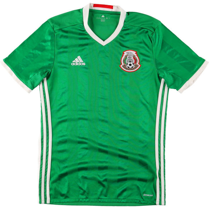 Adidas CLIMA COOL V-neck Mexico national soccer uniform game shirt women's M /eaa452264