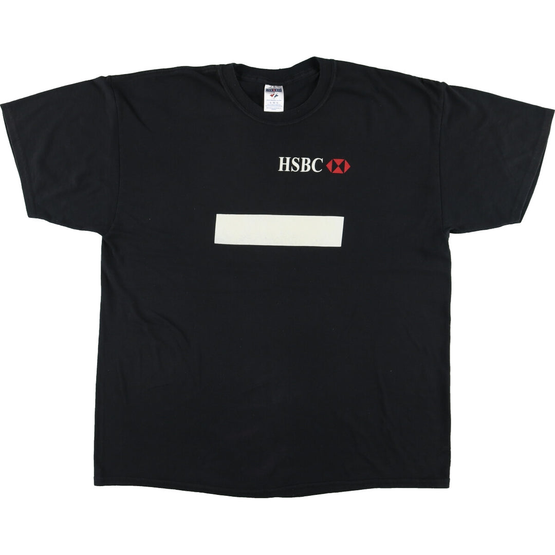 00'S Jerzees HSBC Advertising T-shirt Men's XL /eaa452359