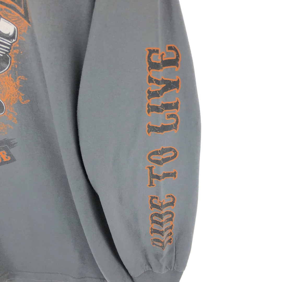 00'S Harley-Davidson Engine Long Sleeve T-Shirt, Men's XXL /eaa452377