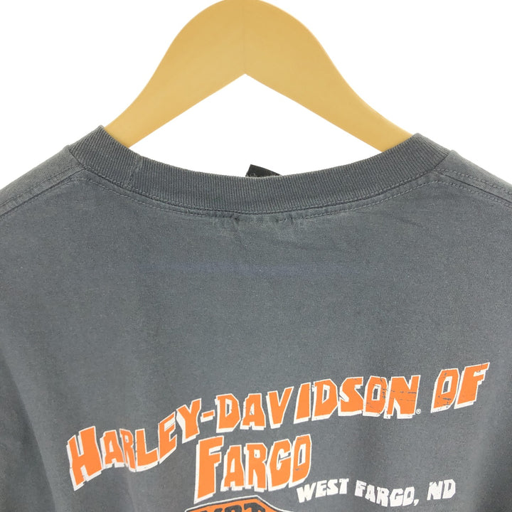 00'S Harley-Davidson Engine Long Sleeve T-Shirt, Men's XXL /eaa452377