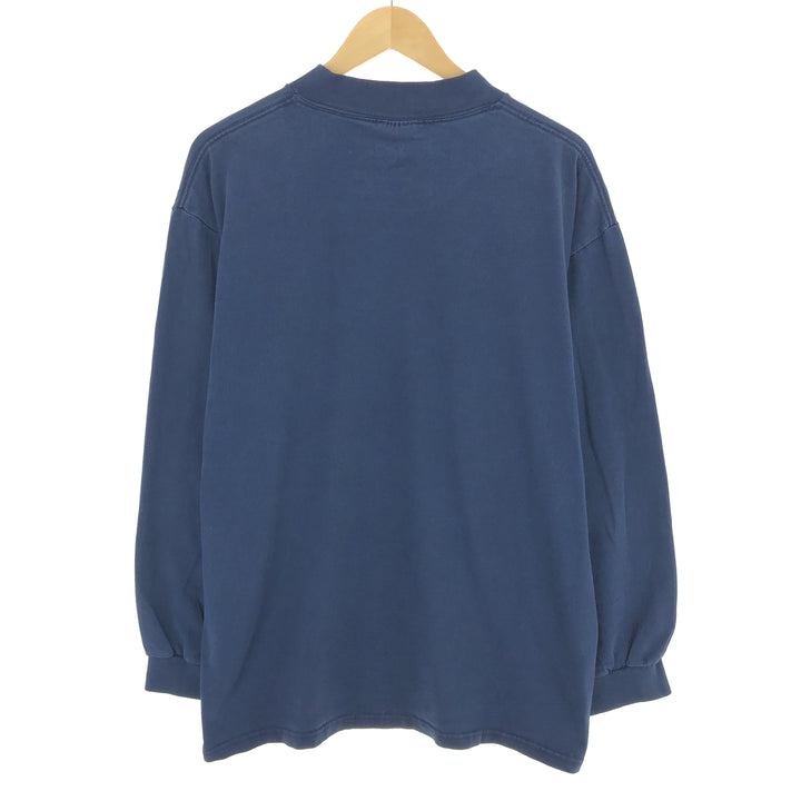 90'S Nike High Neck Long T-Shirt Long Sleeve T Made in USA Men's XL Vintage /eaa452385