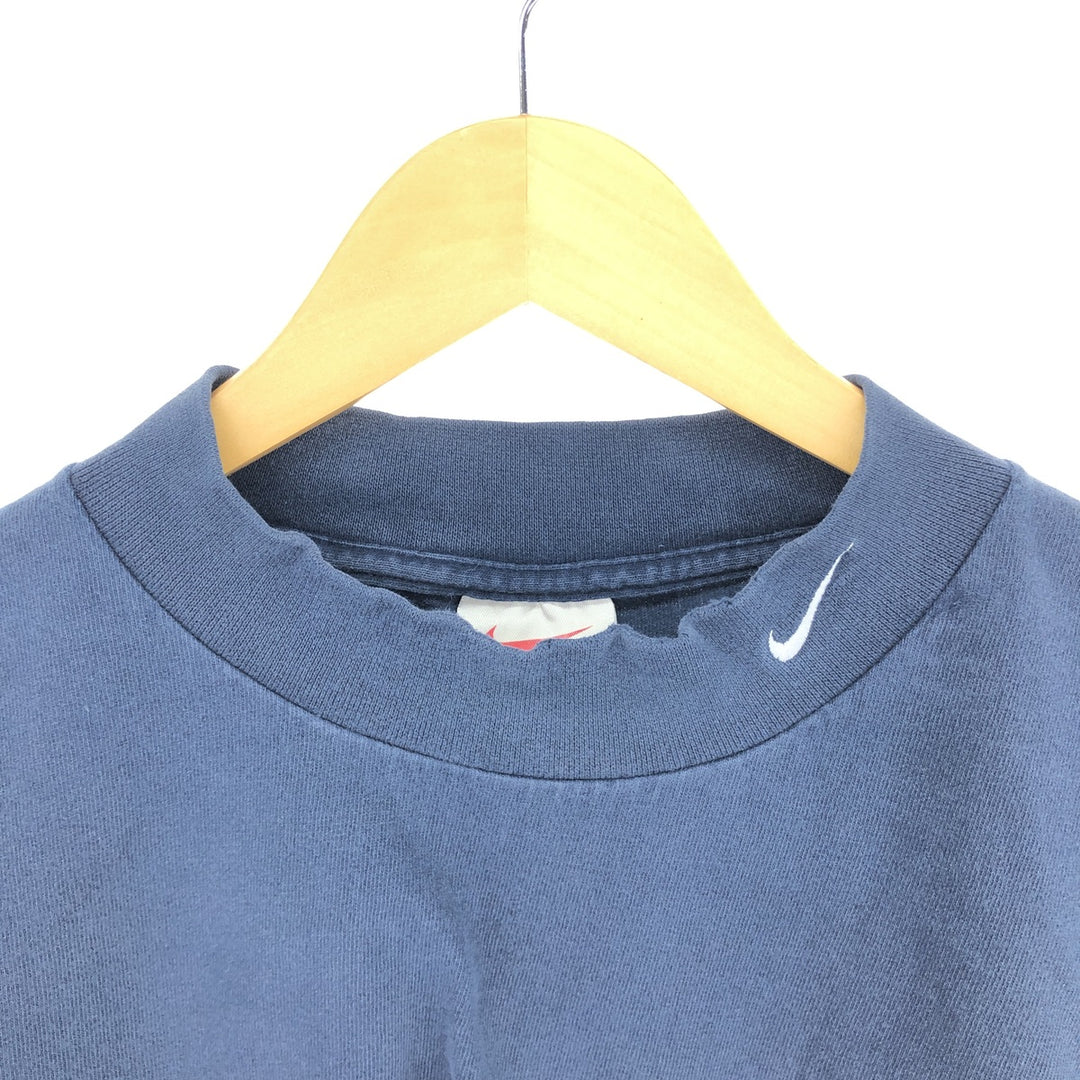 90'S Nike High Neck Long T-Shirt Long Sleeve T Made in USA Men's XL Vintage /eaa452385
