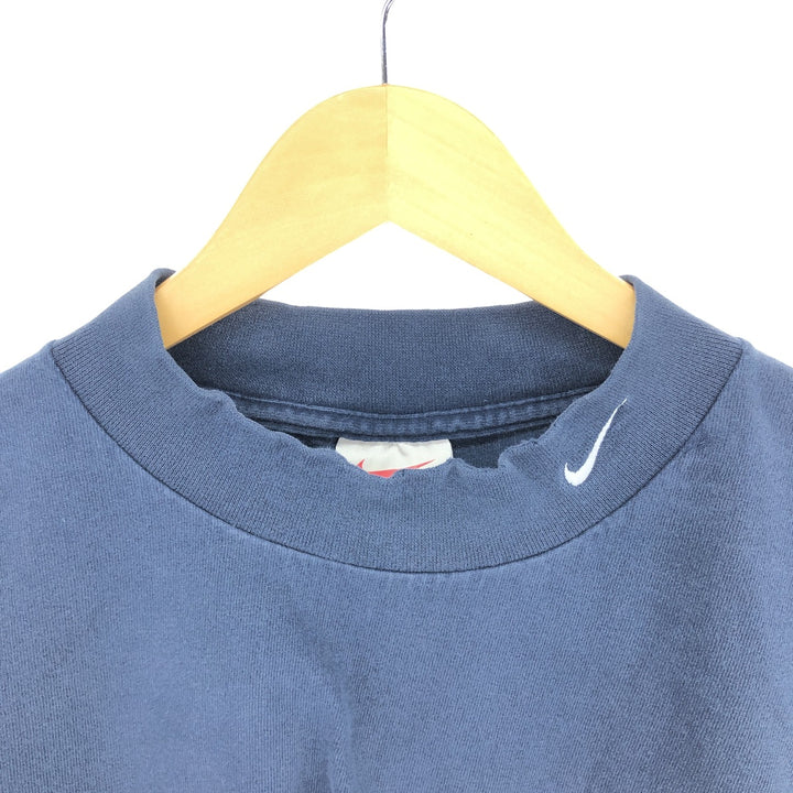 90'S Nike High Neck Long T-Shirt Long Sleeve T Made in USA Men's XL Vintage /eaa452385