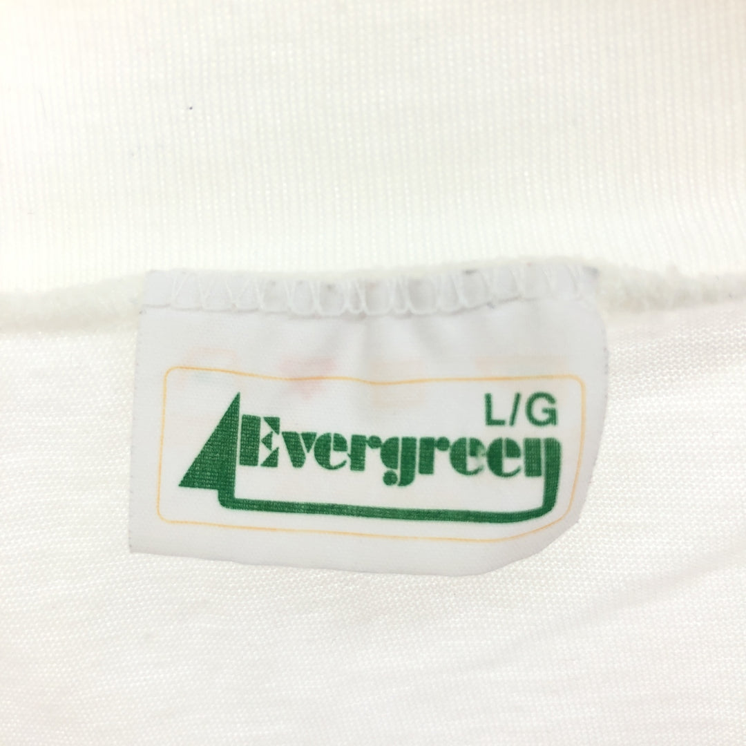 90'S EVERGREEN Print Long Sleeve T-Shirt, Made in Canada, Men's L, Vintage /eaa452389