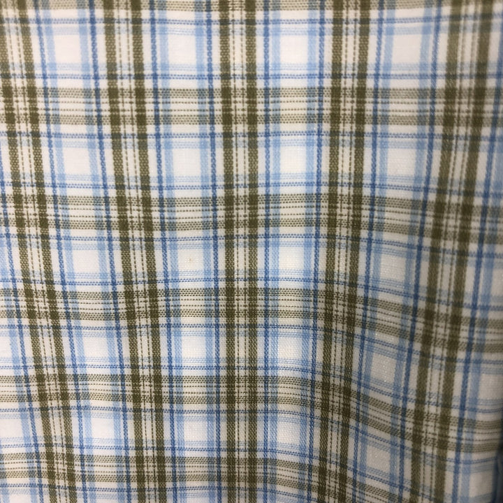 00'S Patagonia 52168 short sleeve cotton check shirt men's XL /eaa452441