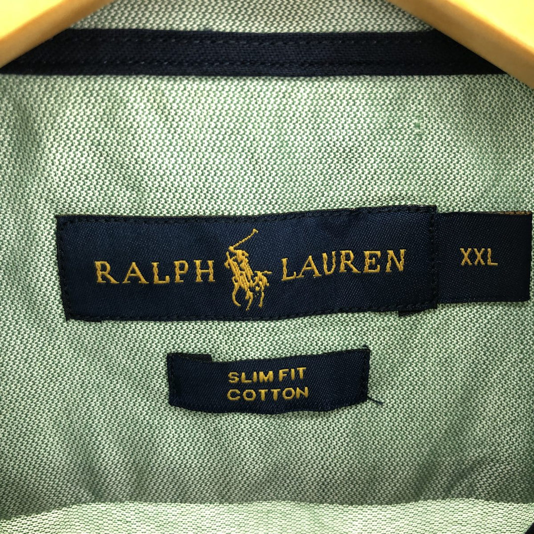 Ralph Lauren Ralph Lauren SLIM FIT COTTON Big Pony Long Sleeve Button Down Shirt Made in USA Men's L /eaa452477