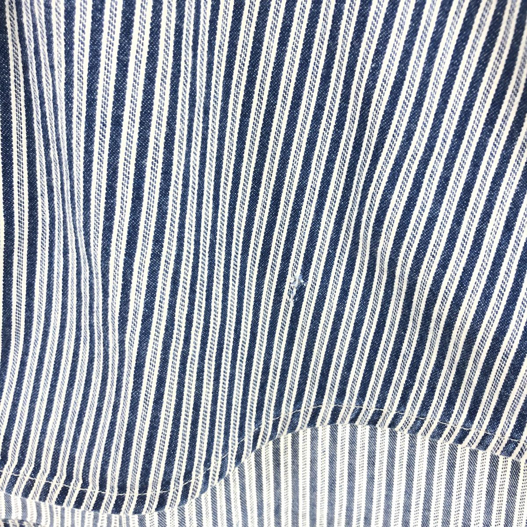 00'S WOOLRICH Long Sleeve Button Down Striped Shirt Men's XL /eaa452499