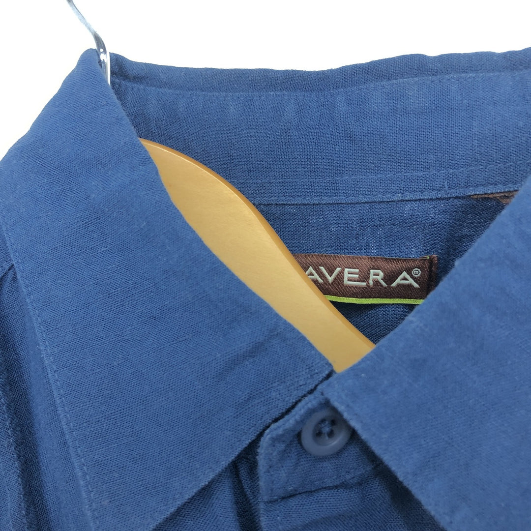 CUBAVERA Short Sleeve Mexican Shirt, Cuban Shirt, Men's L /eaa452520