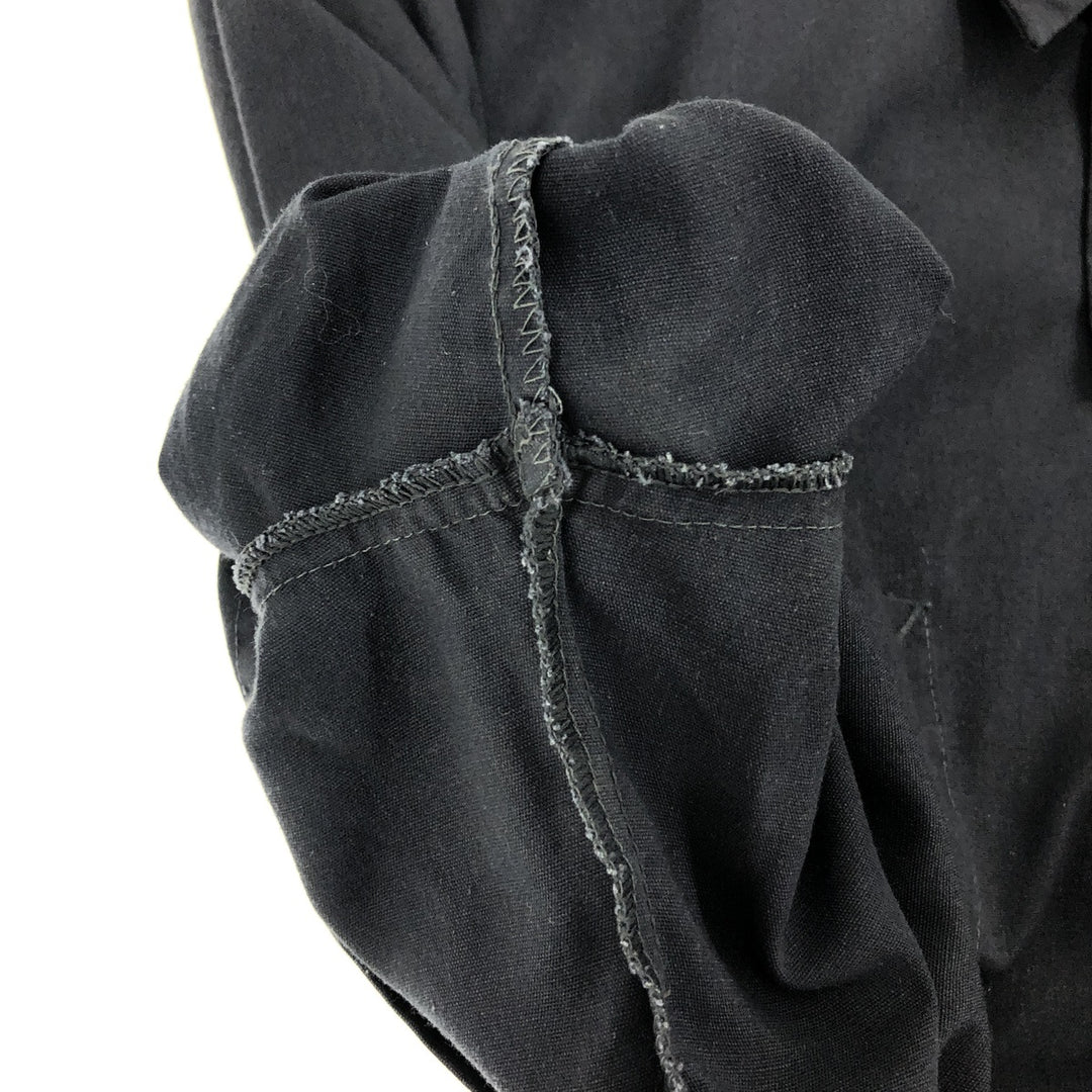 Dickies Short Sleeve Work Shirt, Men's XL polyester gray type Vintage Second Hand