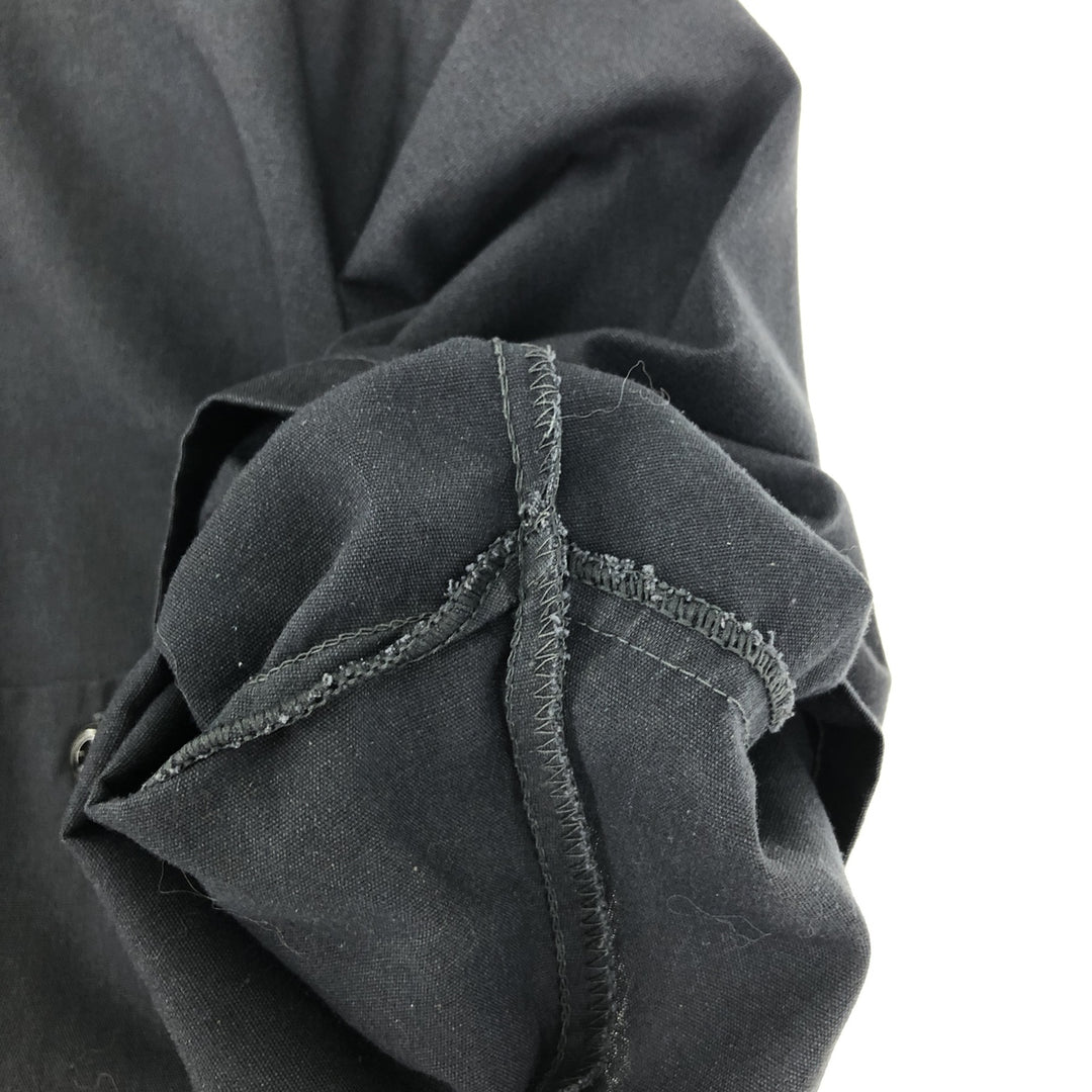 Dickies Short Sleeve Work Shirt, Men's XL polyester gray type Vintage Second Hand